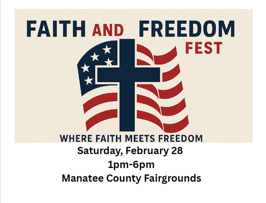 Join Just Say’n Promos at the Faith & Freedom Fest 2026!