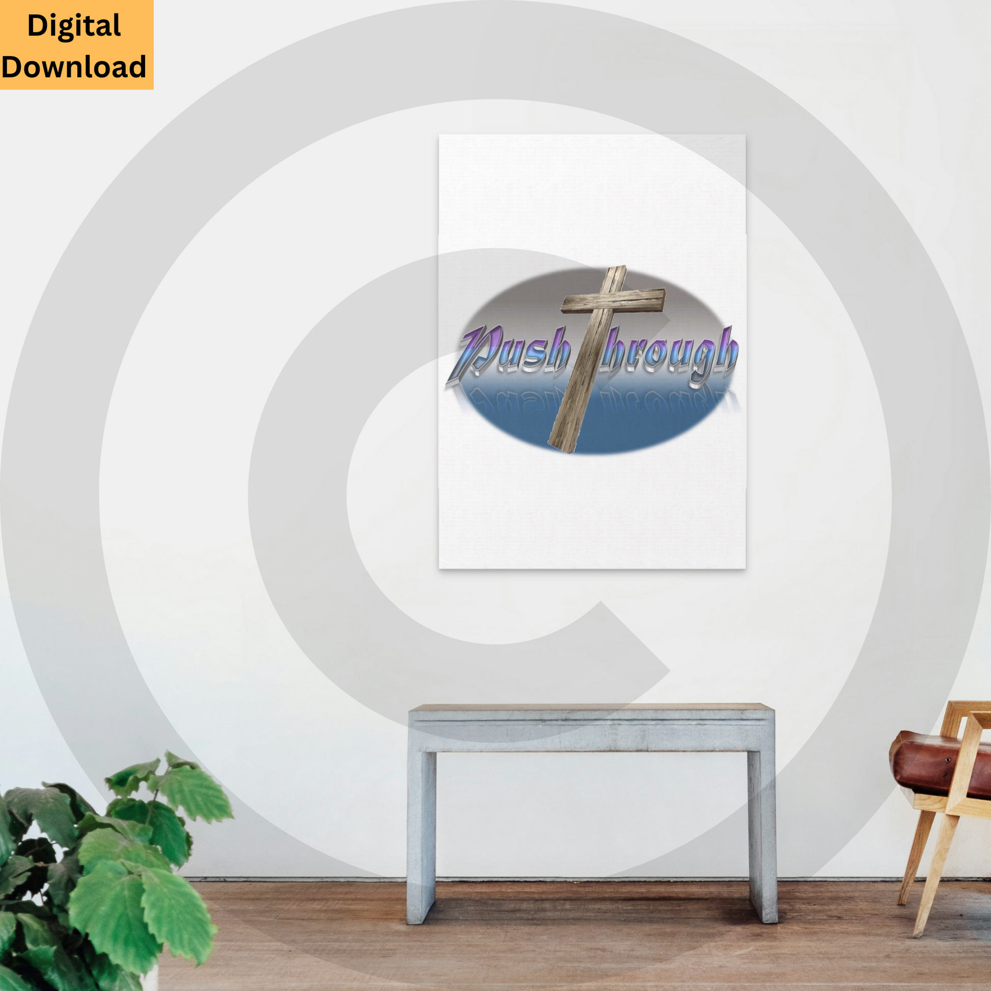 Inspirational Digital Wall Art Set of 4 www.justsaynpromos.com