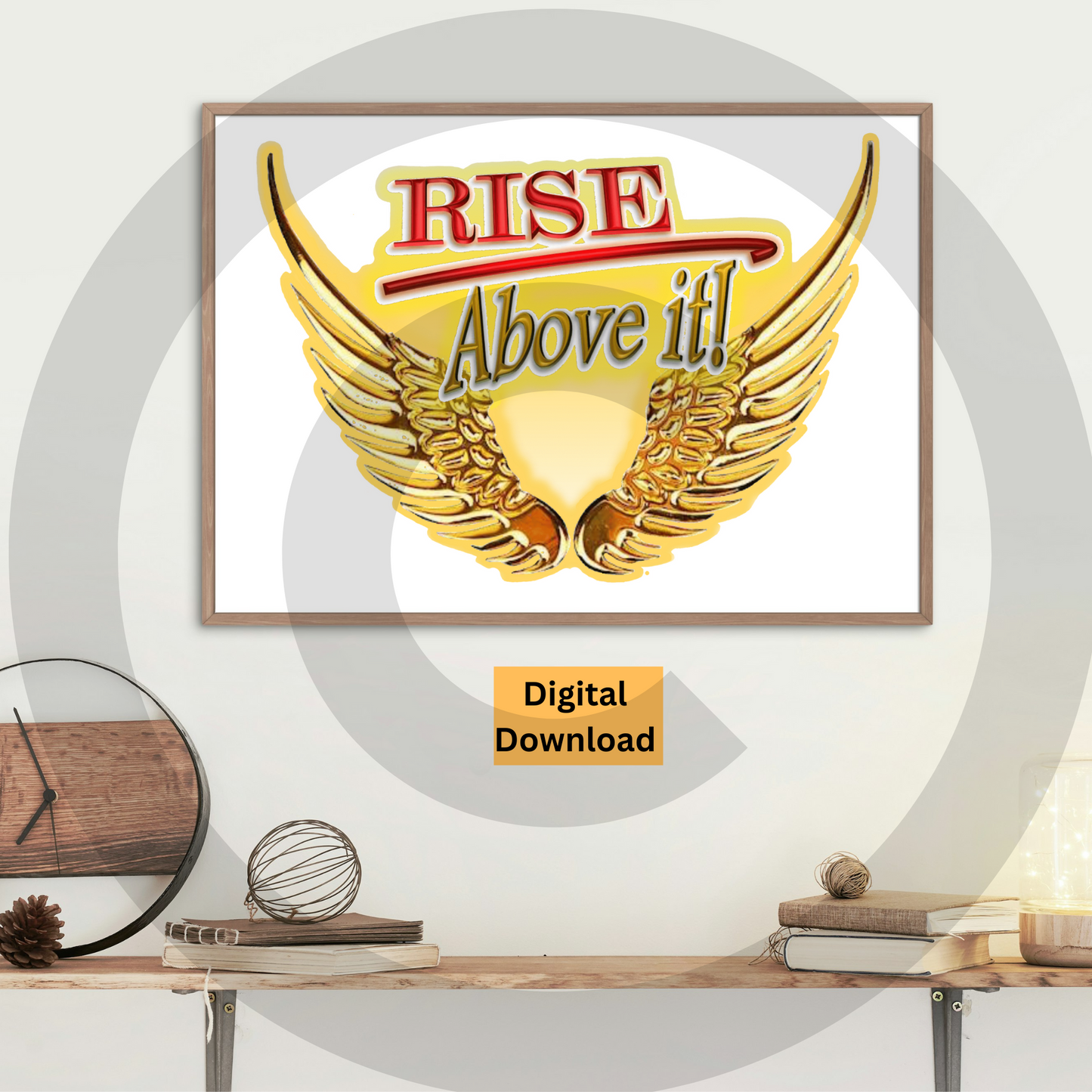 
Inspirational Digital Wall Art Set of 4 www.justsaynpromos.com