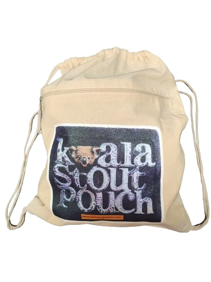 Black koala glitter drawstring bag in natural cotton

Koala Stout Pouch natural cotton travel storage drawstring pouch

Koala Stout Pouch Black Image Drawstring Bag Natural www.justsaynpromos.com