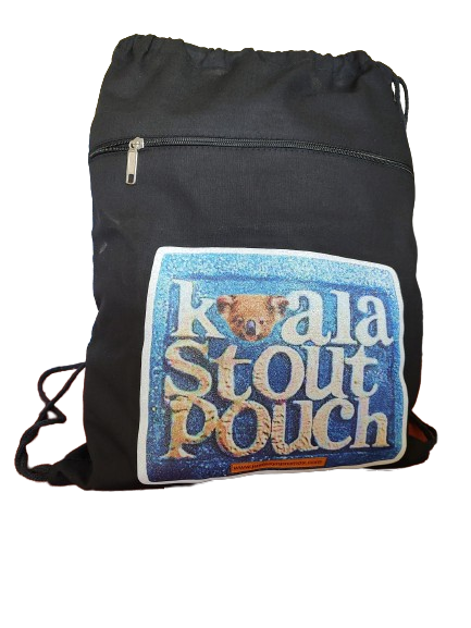 blue koala glitter drawstring bag made from natural cotton

Koala Stout Pouch black cotton pouch with blue glitter koala design

Koala Stout Pouch Blue Image Drawstring Bag Black www.justsaynpromos.com
