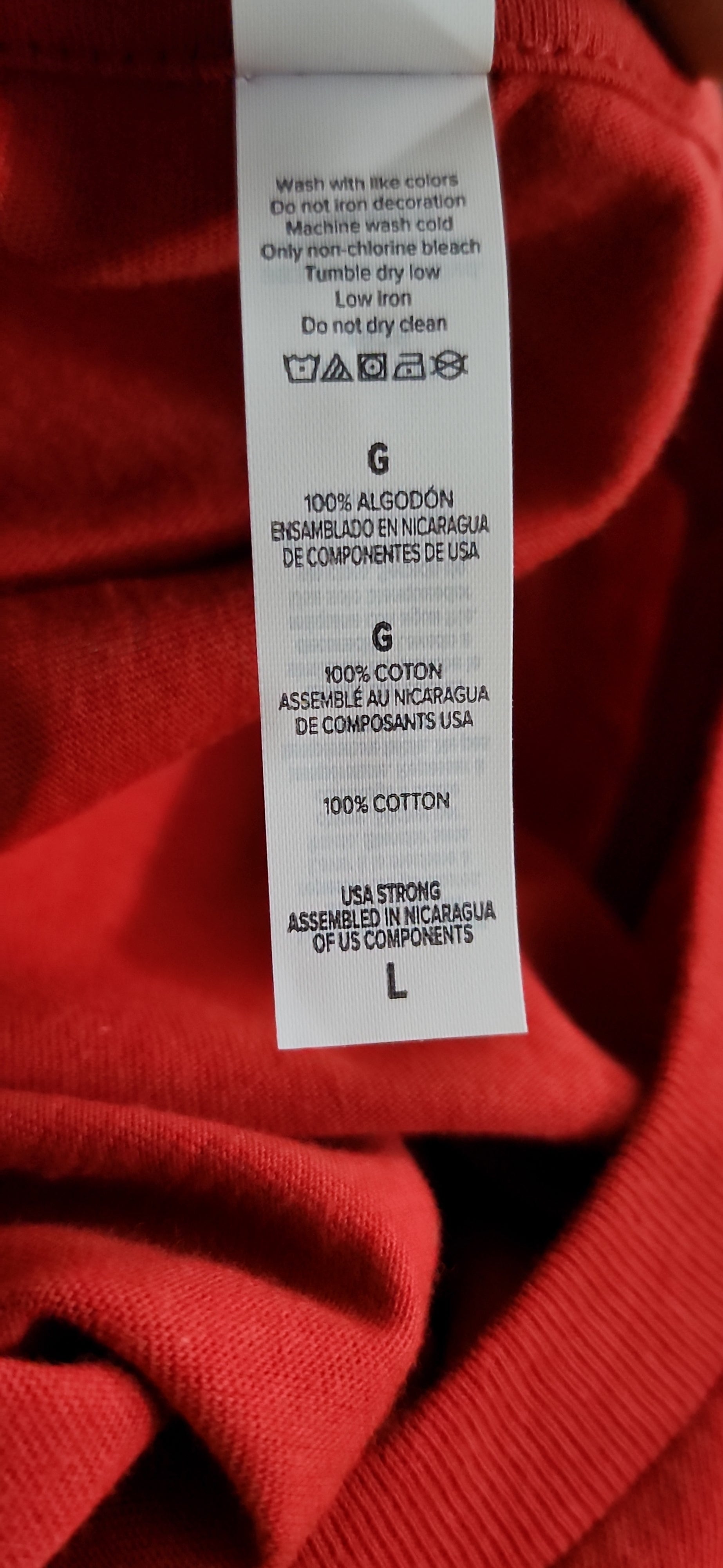 Berry Adorable!🍓Adult Unisex Graphic Tee - Large - Red www.justsaynpromos.com