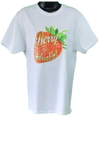 Berry Adorable! Glitter Tee with Strawberry Graphic – Retro Feel-Good Unisex T-Shirt in White or Red, Sizes M–4XL, Hand Pressed by Just Say’n Promos – Cute Fruit-Inspired Sparkly Apparel
www.justsaynpromos.com