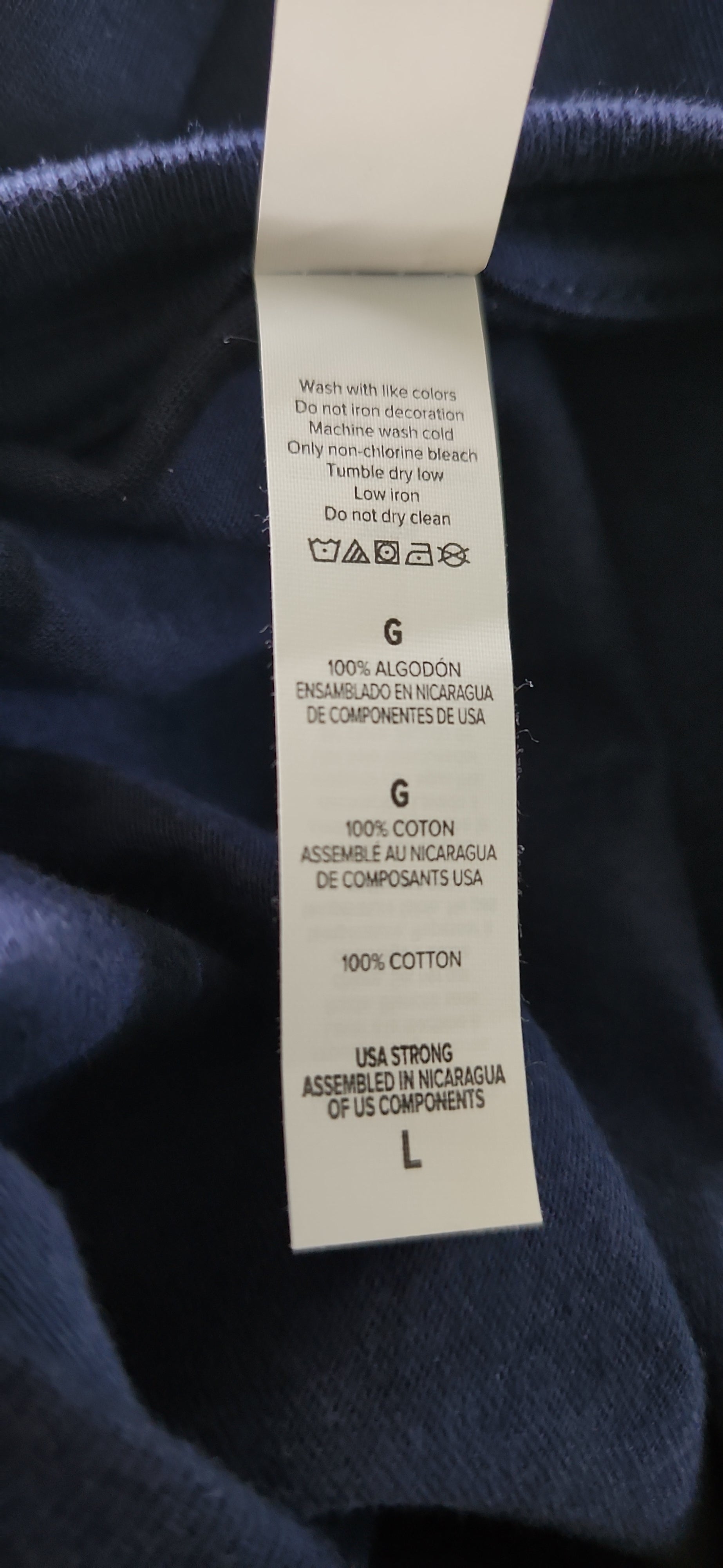 Naturally Sweet! 🍇 Blue Grapes Adult Unisex Graphic Tee - Large - Dark Blue www.justsaynpromos.com