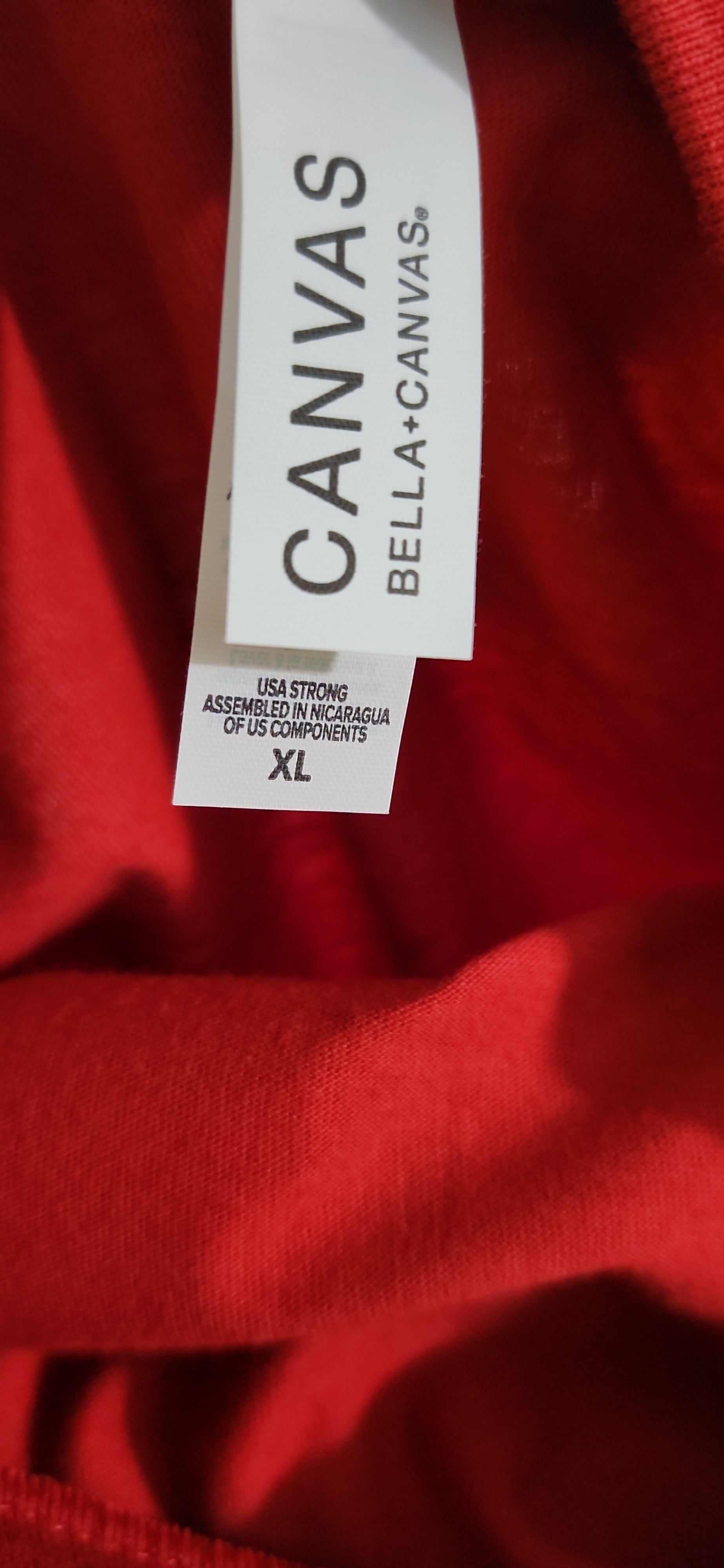 A Little Bundle of Joy🍇Adult Unisex Graphic Tee - XL - Red www.justsaynpromos.com