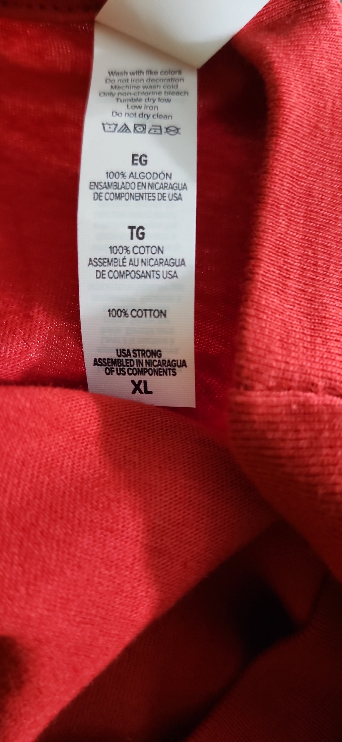 A Little Bundle of Joy🍇Adult Unisex Graphic Tee - XL - Red www.justsaynpromos.com