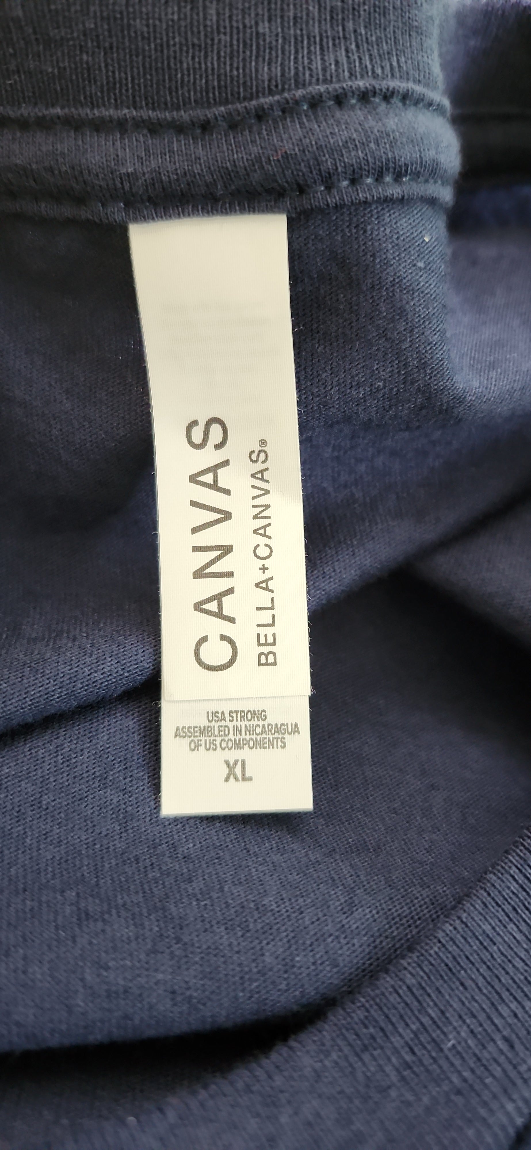 U.S.A. Return Jeremiah 3:12-15 🙏 Adult Unisex Graphic Tee - XL - Dark Blue www.justsaynpromos.com