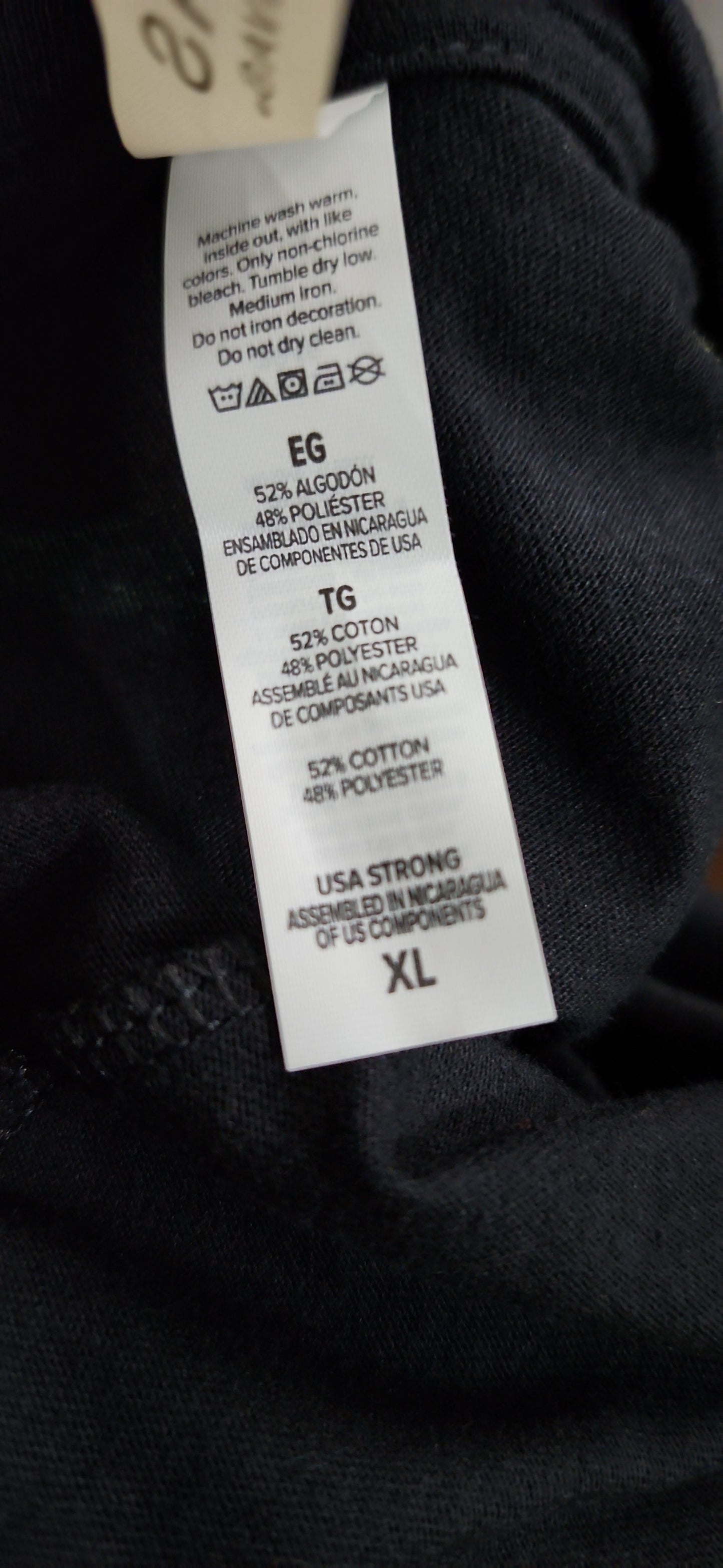 Just Peachy! 🍑 Adult Unisex Graphic Tee - XL - Black www.justsaynpromos.com