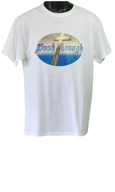 Push Through! Glitter Cross Graphic Tee – Inspirational Unisex T-Shirt in Blue or White, Hand Pressed by Just Say’n Promos – Retro Faith-Based Apparel with Uplifting Message and Sparkle
www.justsaynpromos.com