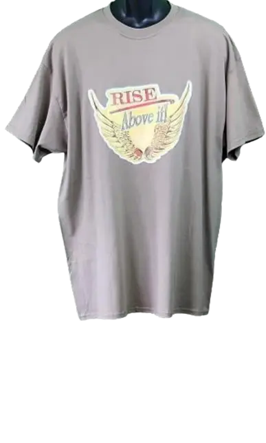 Rise Above It! 🦅 Adult Unisex Graphic Tee - XL - Brown www.justsaynpromos.com