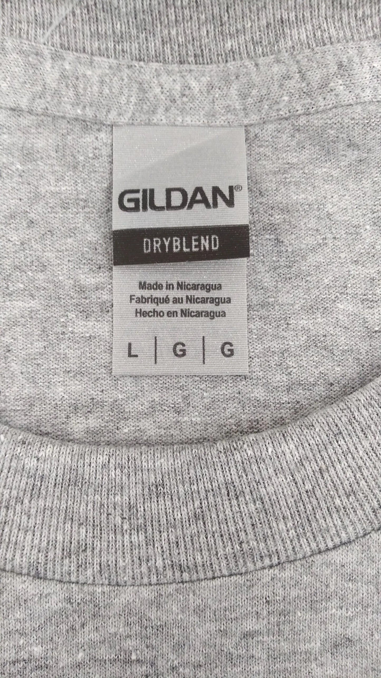 Aint 'no' Quitting 🔥Adult Unisex Graphic Tee - Large - Grey www.justsaynpromos.com